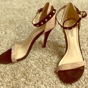 Black and Tan Heels